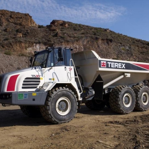 Terex Titan канадский самосвал